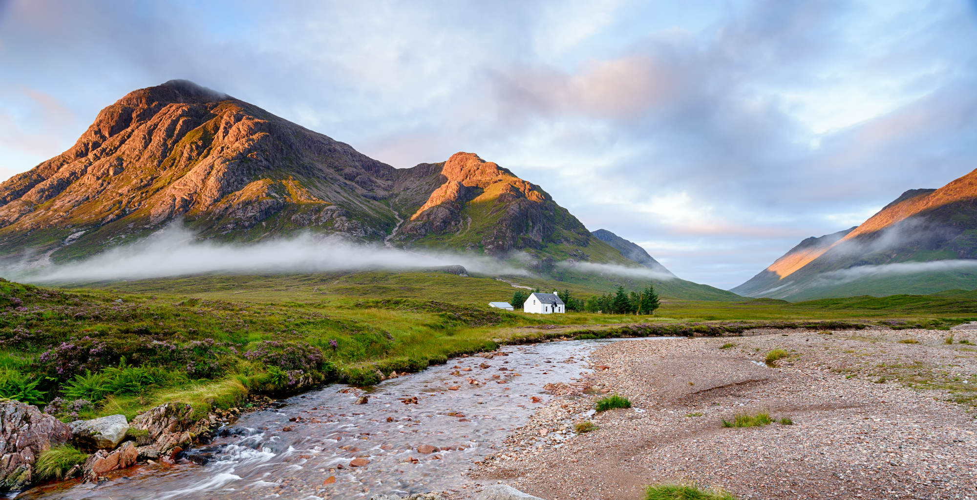 HEADER A beautiful cottage on the banks of the river Coupall Glencoe shutterstock_473137054